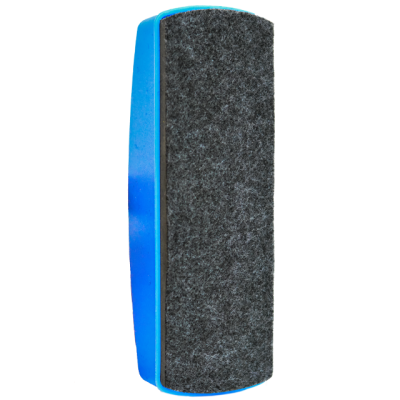 Burete magnetic albastru pentru whiteboard 16*5.5 cm